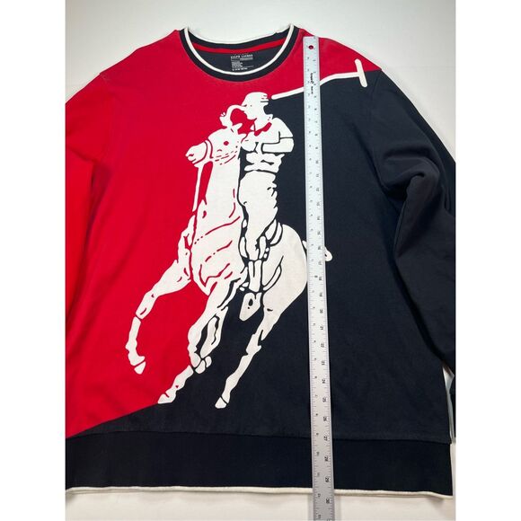 Ralph Lauren Performance Big Pony GraphicInterlock Men Pullover Size Extra Large - Picture 8 of 11